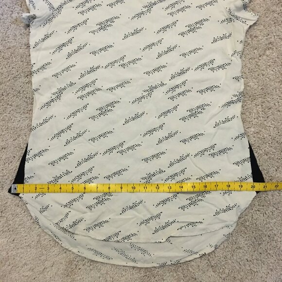 Vero Moda Boca Short Sleeve Dot Cluster Cream Hipster Blouse - Picture 13 of 15